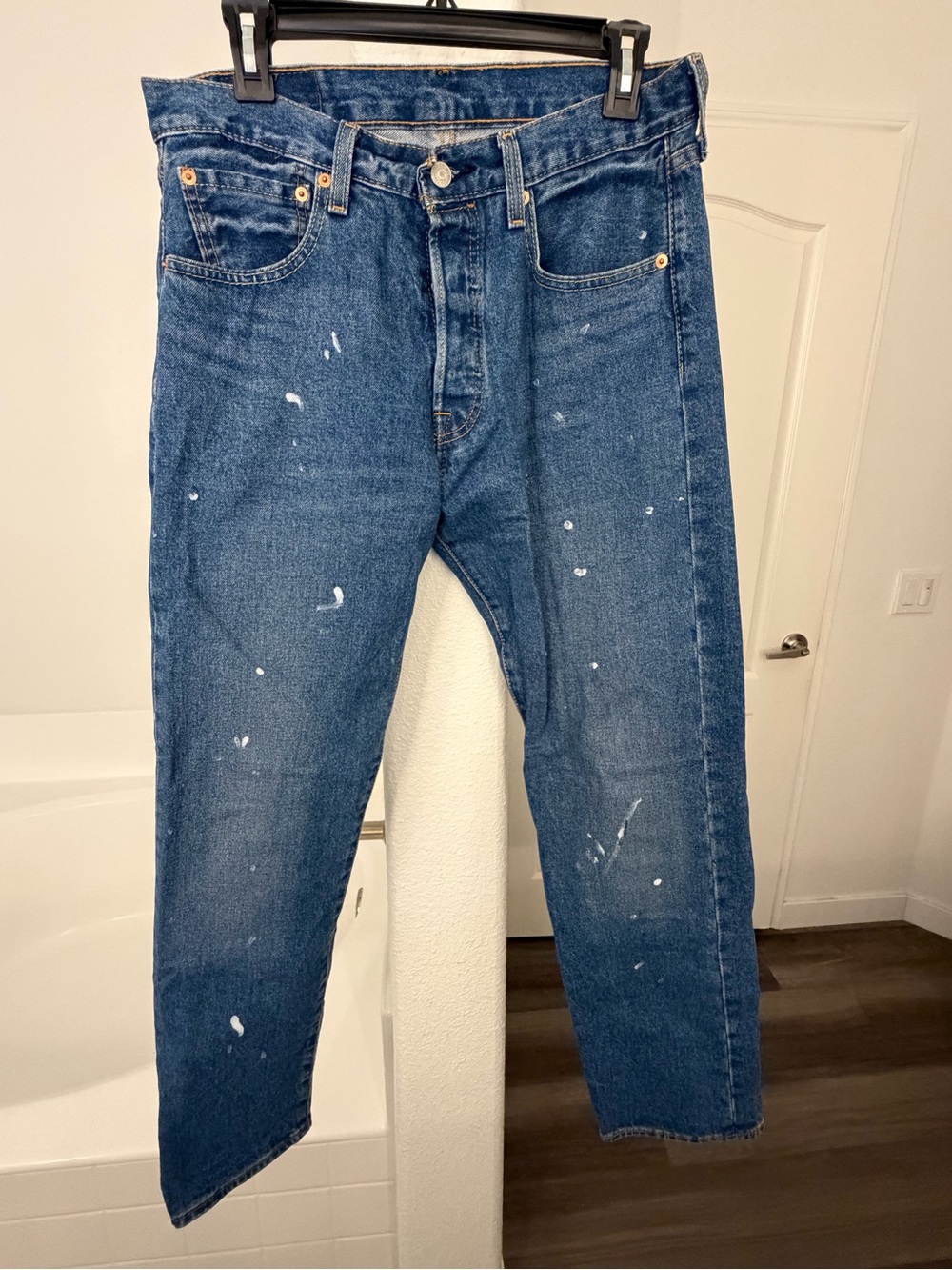 Women’s 501 vintage  Blue Denim Jeans - Classic Straight Fit